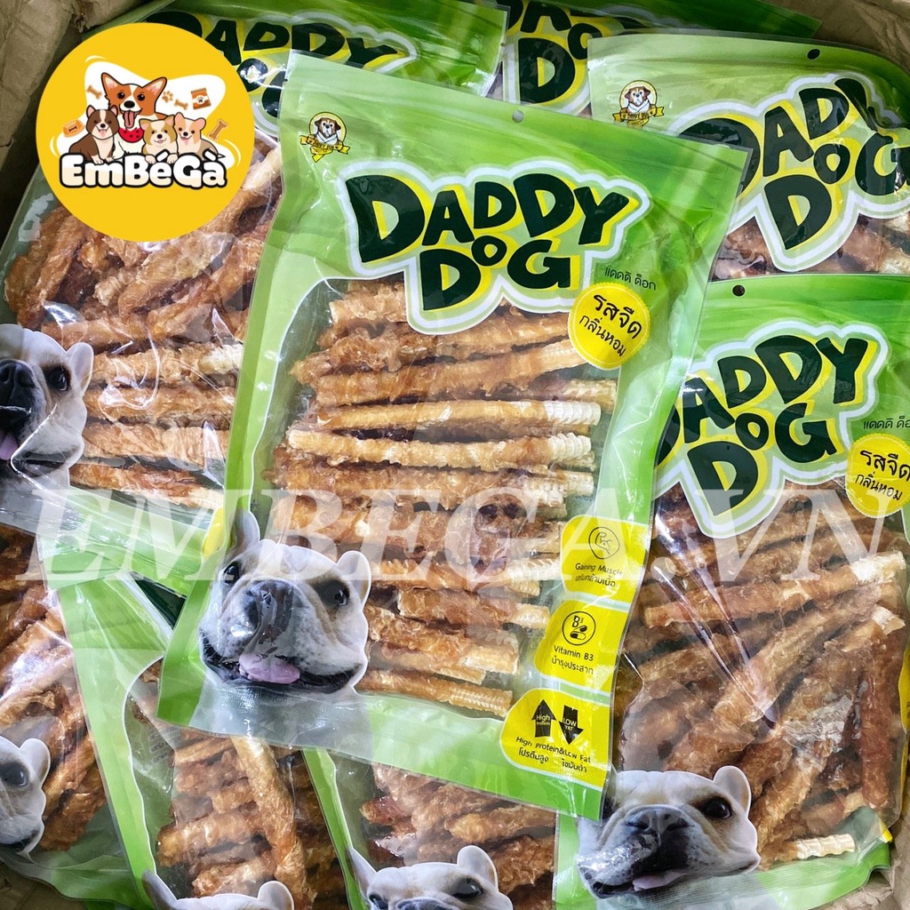 [ Khô Gà ] Gà Sấy Khô Daddy Dog 375gram