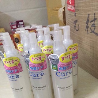 tẩy da chết CURE hàng nhật nội địa chính hãng sach tay 250 ml . cure nhẹ nhàng và hiệu quả loại bỏ tế bào da chết nhanh.