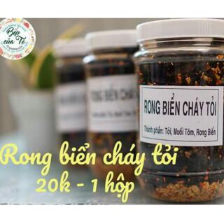 Combo 10 hũ Rong biển cháy tỏi