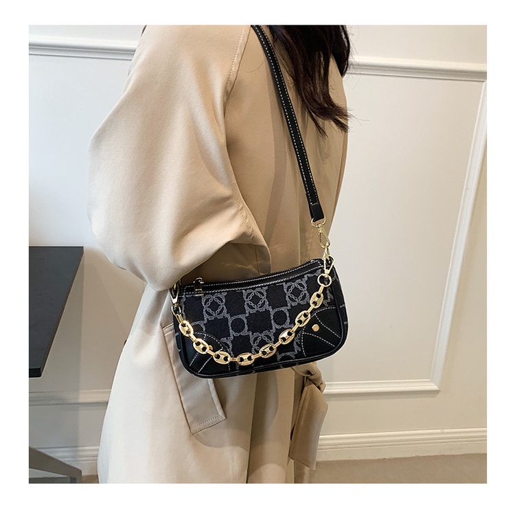 Túi Đeo Vai Dáng Vuông Nhỏ In Họa Tiết Thời Trang Trẻ Trung