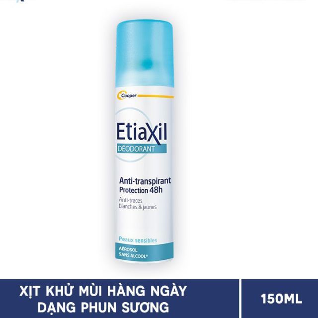 Xịt Khử Mùi Nách Etiaxil Dạng Phun Sương 150ml