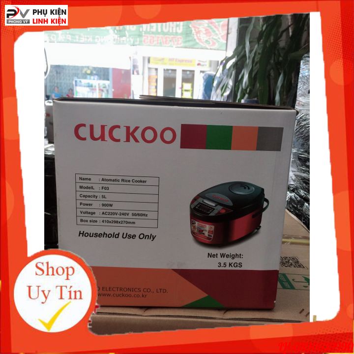 Nồi cơm CUCKOO F03 đa năng, nồi cơm điện tử đa năng, nồi điện nấu thịt, nồi hầm cực nhanh