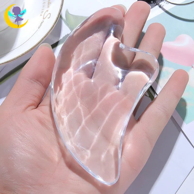 Cây Lăn Mát Xa Mặt / Mắt Trong Suốt Tiện Dụng Cho Spa