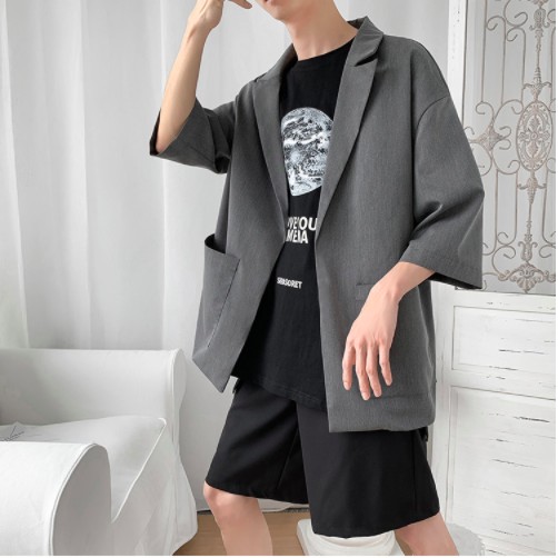 Áo khoác nam ngắn tay thời trang Hàn Quốc