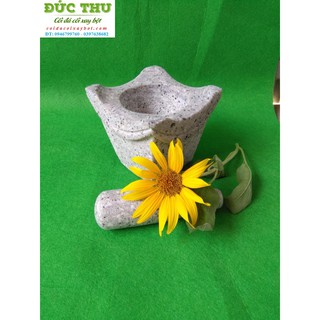 Cối giã đường kính 10cm giã tiêu, tỏi, ớt..
