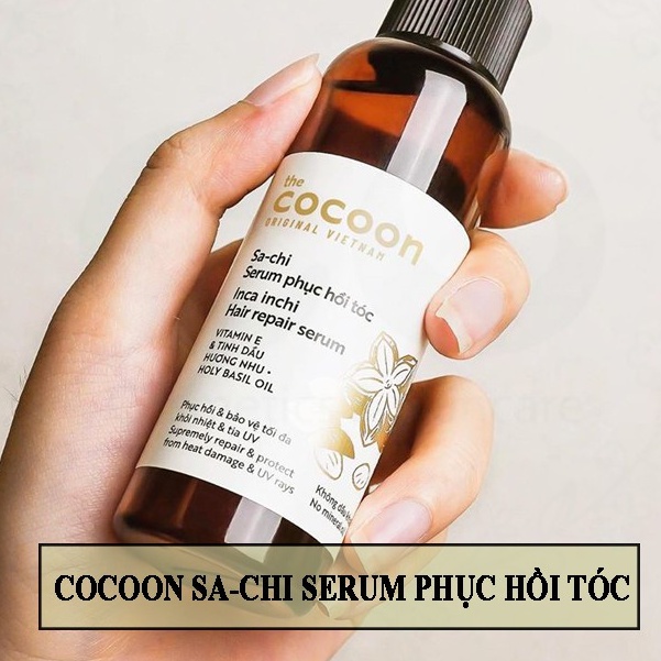 Tinh Chất Dưỡng Tóc COCOON Sa Chi Hair Repair Serum Phục Hồi, Bảo Vệ Tóc 70ml