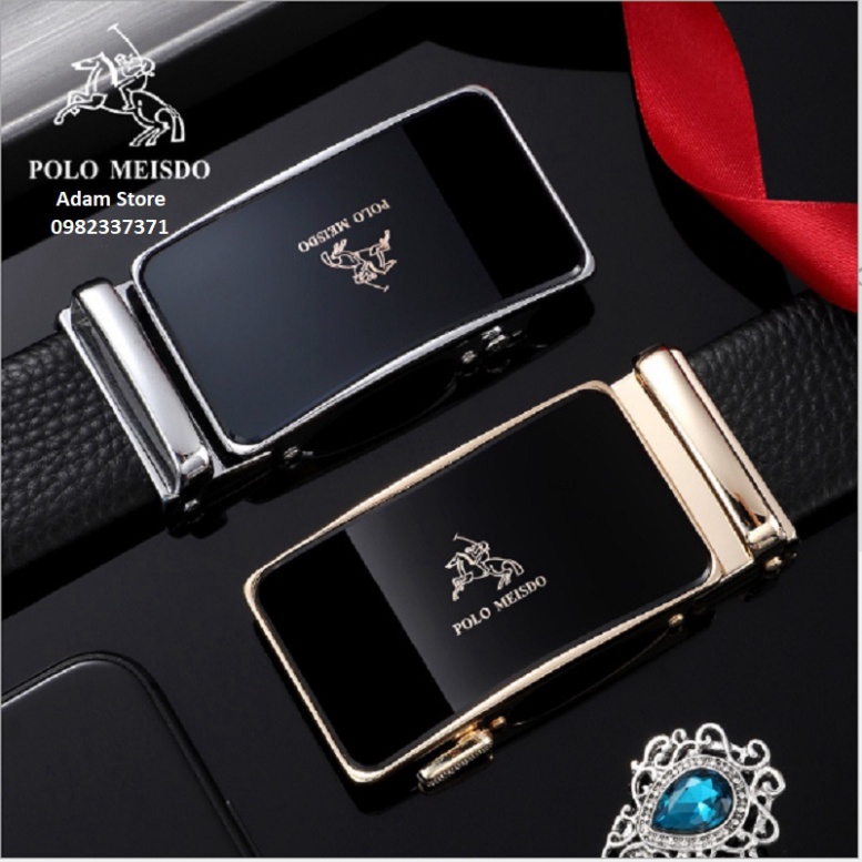 Set Ví Thắt Lưng Nam Combo Dây Lưng Nam Ví Da Nam Cao Cấp Hiệu POLO MEISDO Full Hộp Làm Quà Biếu Tặng Sinh Nhật -ND