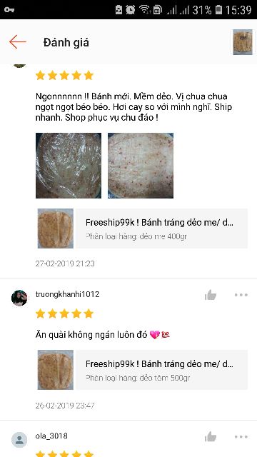 1KG bánh tráng dẻo me siêu ngon Tây Ninh - Thế Giới Bánh Tráng