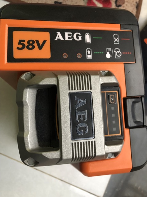 Pin sạc aeg 58v new