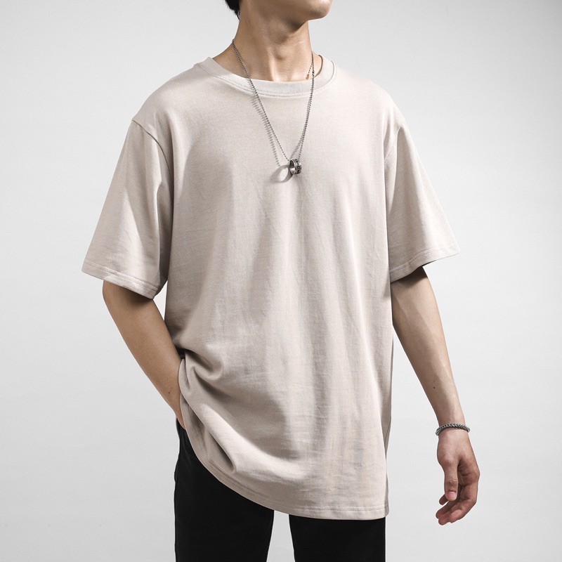 Áo thun cổ tròn unisex trơn 4 màu, chính hãng NINETY.3, 100% cotton cao cấp, free đóng hộp xịn khi mua từ 3 áo | BigBuy360 - bigbuy360.vn