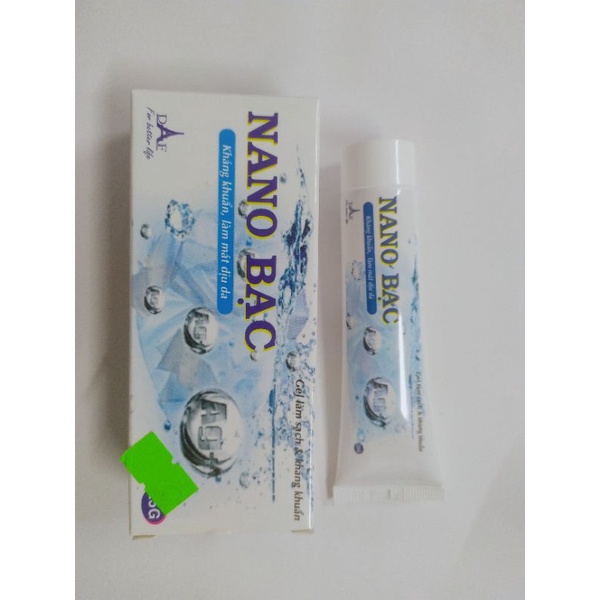 Gel làm sạch và kháng khuẩn NANO BẠC làm dịu da 25g
