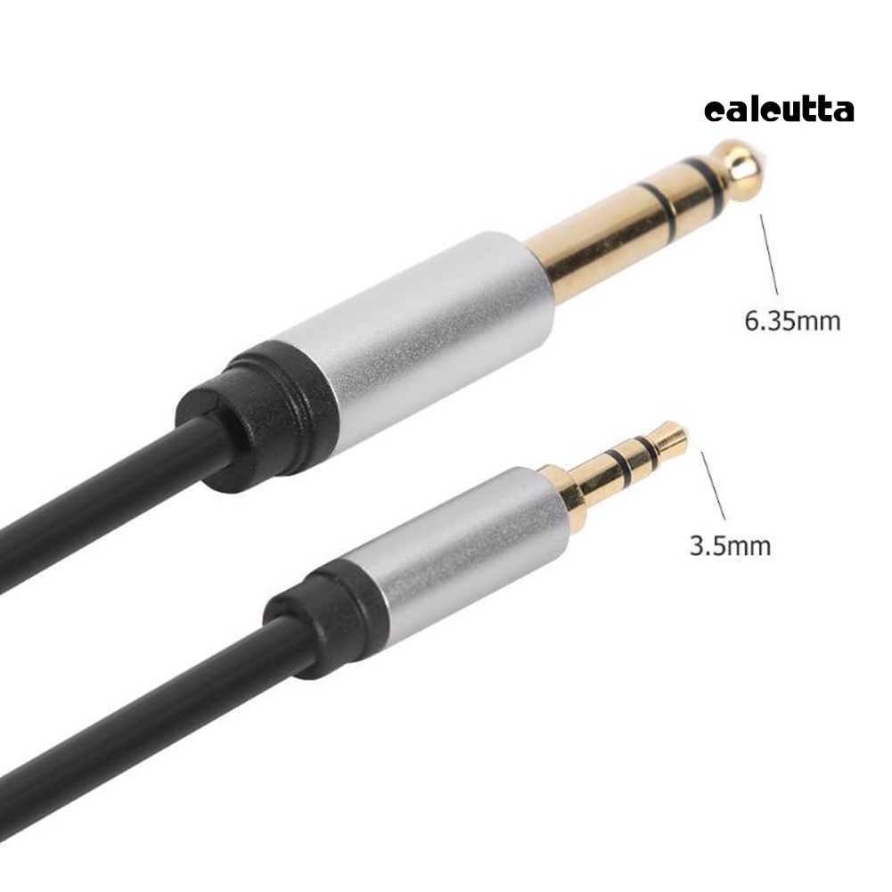 Dây Cáp Âm Thanh Chuyển Đổi Đầu Cắm 3.5Mm Sang Đầu Cắm 6.35mm Cho Loa Khuếch Đại Âm Thanh