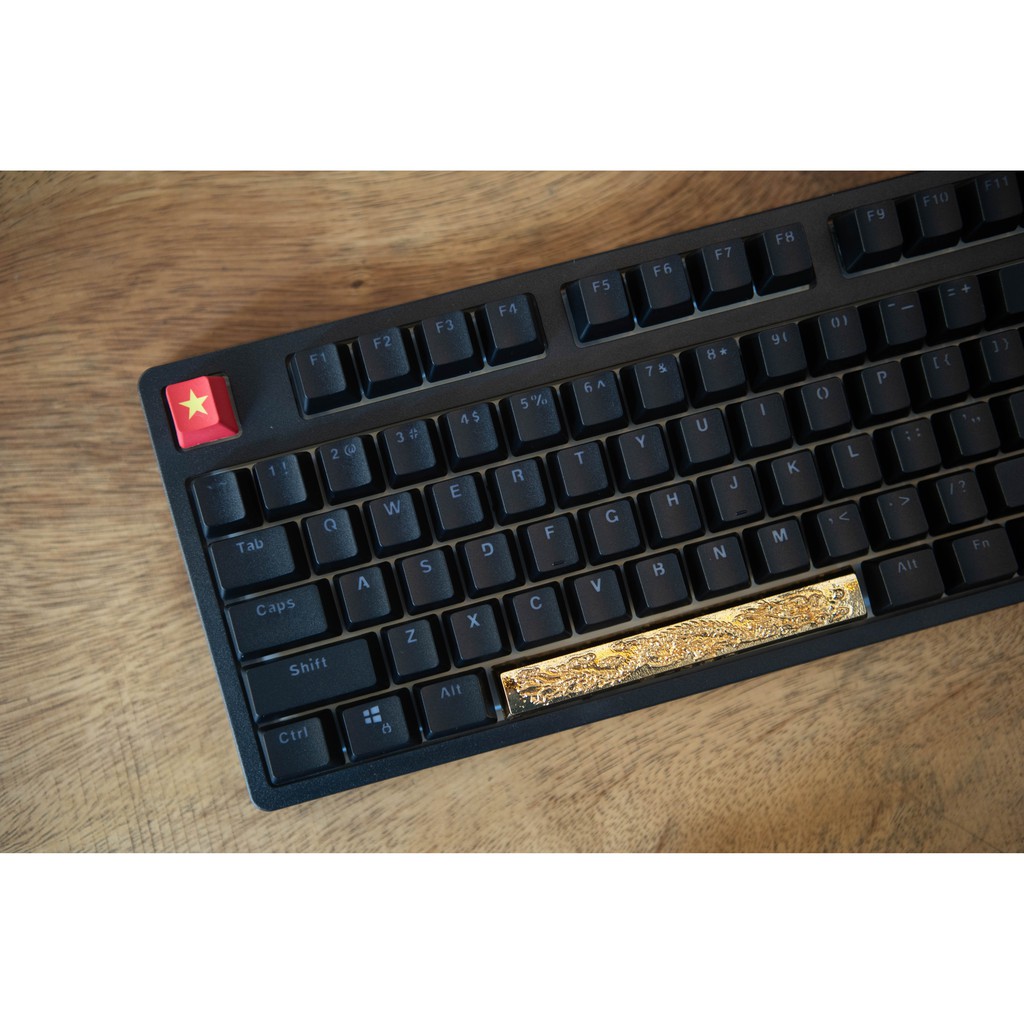 Bàn phím cơ EDRA EK387 RGB Phiên bản 2021 - Huano Switch - Kết nối USB Type-C - Hàng chính hãng