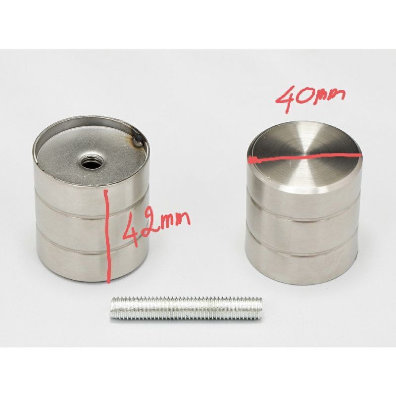 Tay nắm vách ngăn vệ sinh inox 304 M