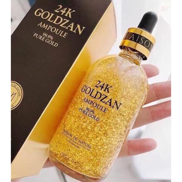 Tinh Chất 24k Goldzan Ampoule 99.9% Pure Gold 100M