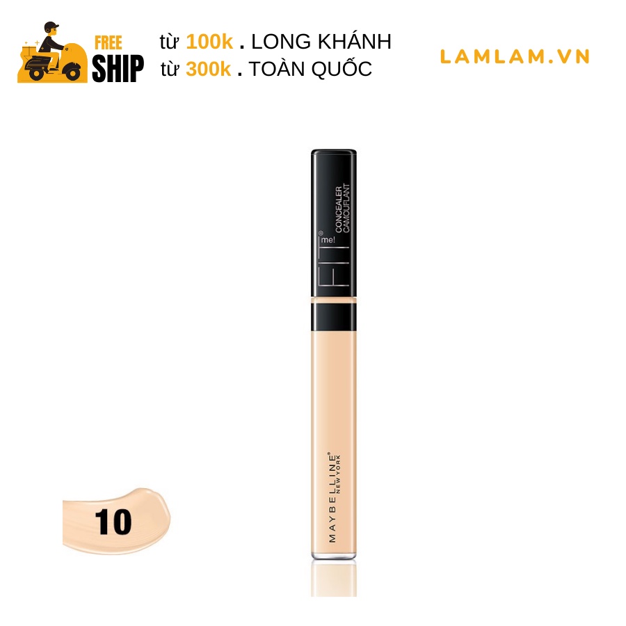 Kem Che Khuyết Điểm Mịn Lì Tiệp Mọi Tông Da Fit Me Concealer Maybelline New York 6.8ml