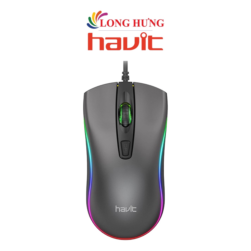 Chuột có dây Gaming Havit MS72 - Hàng chính hãng