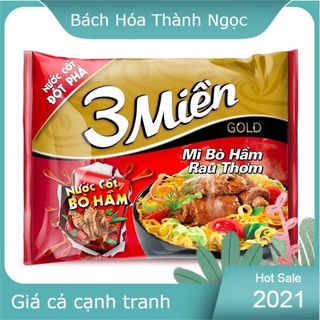 Mì tôm 3 miền các vị bò hầm/ tôm chua cay