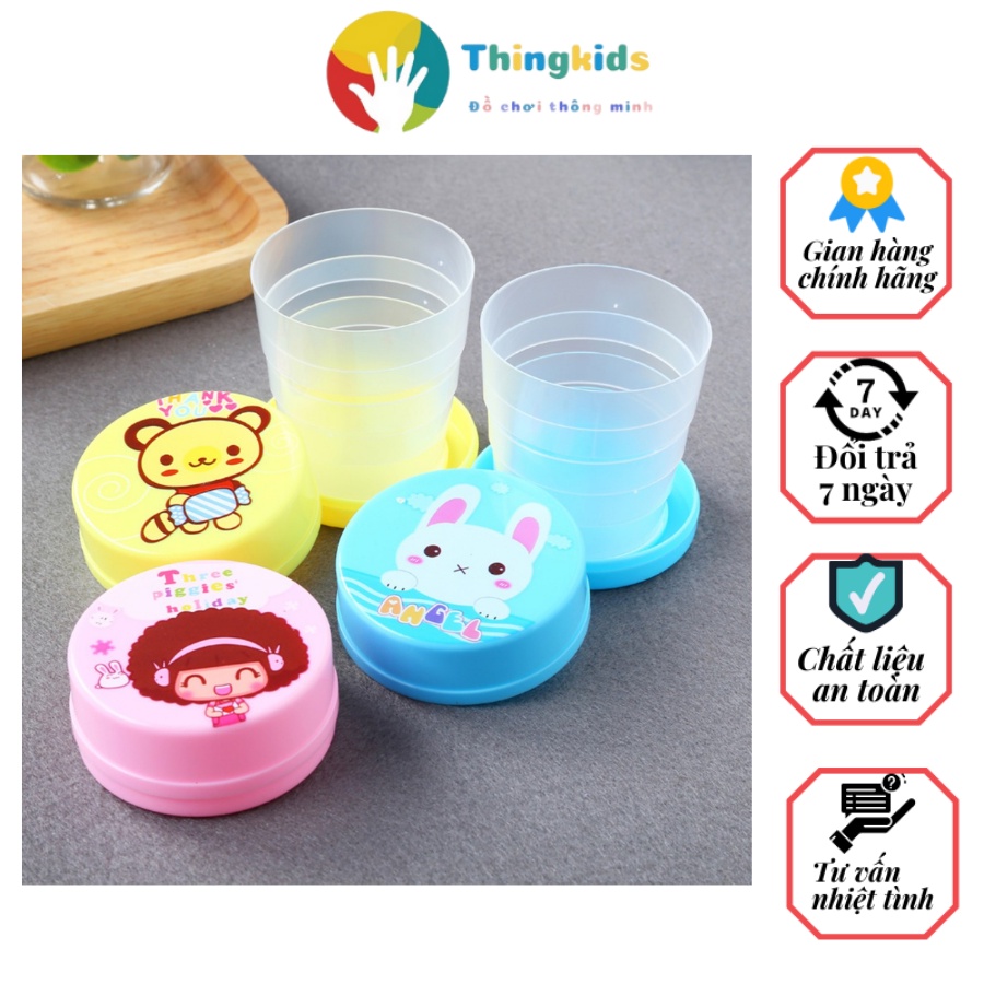 Cốc uống nước có thể gấp gọn cho bé - Thingkids