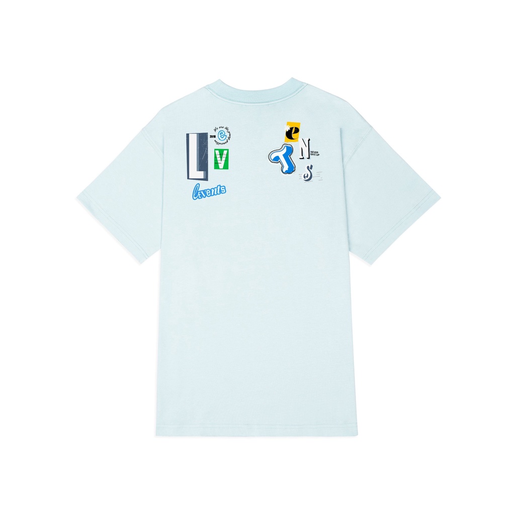 Áo Thun Levents Colledge Art/ Light Blue