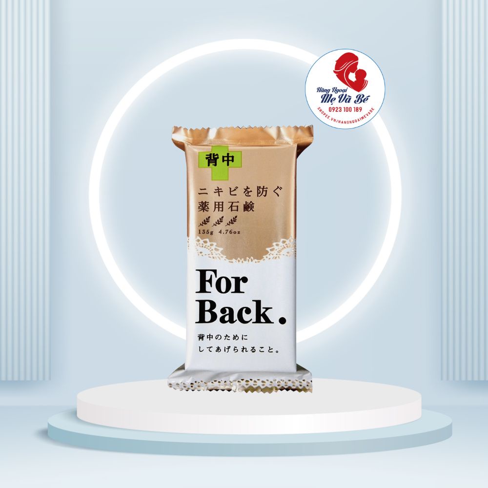 Xà phòng mụn lưng Pelican For Back (135g)