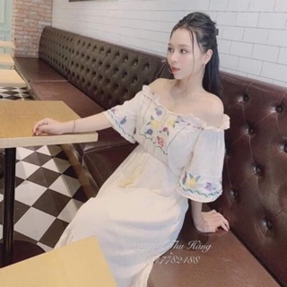 Váy thổ cẩm kèm ảnh thật