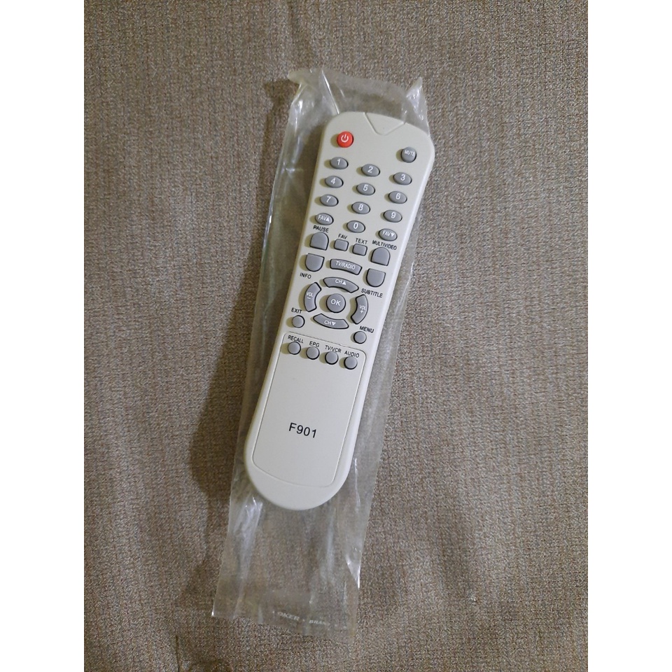 Remote Điều khiển từ xa của đầu KTS VTC F901-Hàng mới chính hãng Tặng kèm Pin