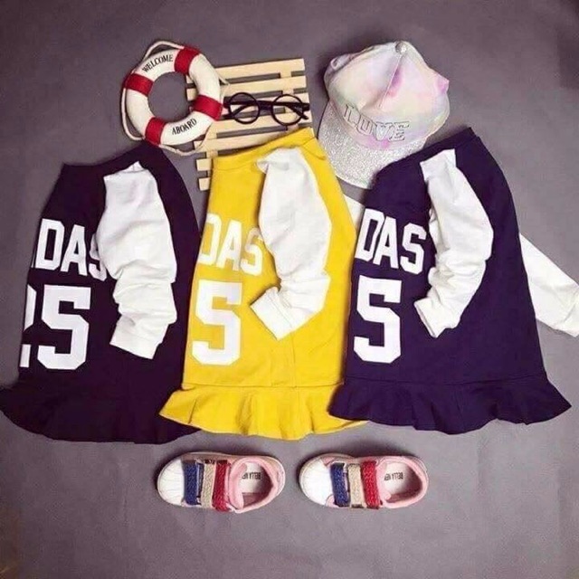 Set 3 bộ váy Adidas
