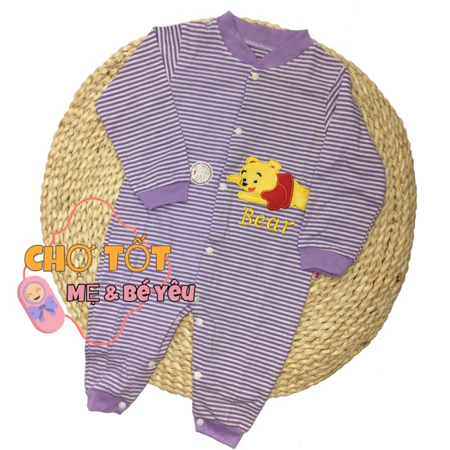 BỘ LIỀN  DÀI COTTON MỀM MÁT CHO BÉ SƠ SINH-8KG