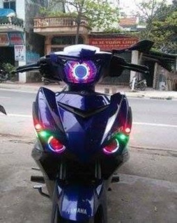 Đèn mắt cú viền 7 màu