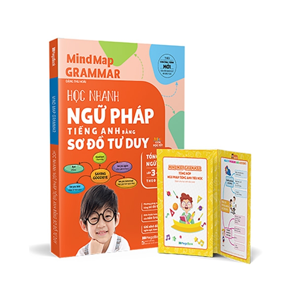 Sách Mindmap Grammar - Học Nhanh Ngữ Pháp Tiếng Anh Bằng Sơ Đồ Tư Duy (Tổng Hợp Ngữ Pháp Lớp 3-4-5 Theo Chủ Đề)