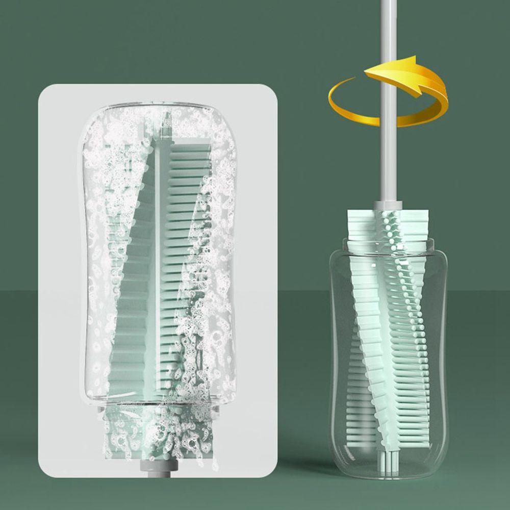 Cọ Silicone Cán Dài Vệ Sinh Ly Cốc Tiện Dụng
