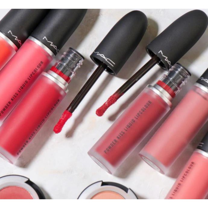 [100% AUTH] Son Kem Lỳ MAC Powder Kiss Liquid Lipcolour