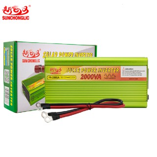 Bộ kich điện inverter 12v lên 220v 2000W-Sunchonglic - FA-1500A