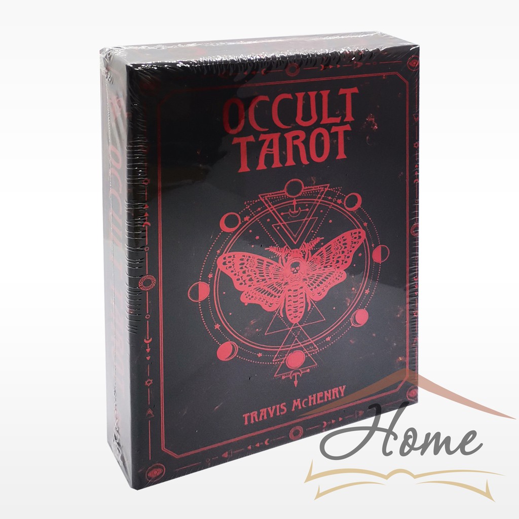 Bộ bài Occult Tarot Deck 2nd Edition Red Gilded