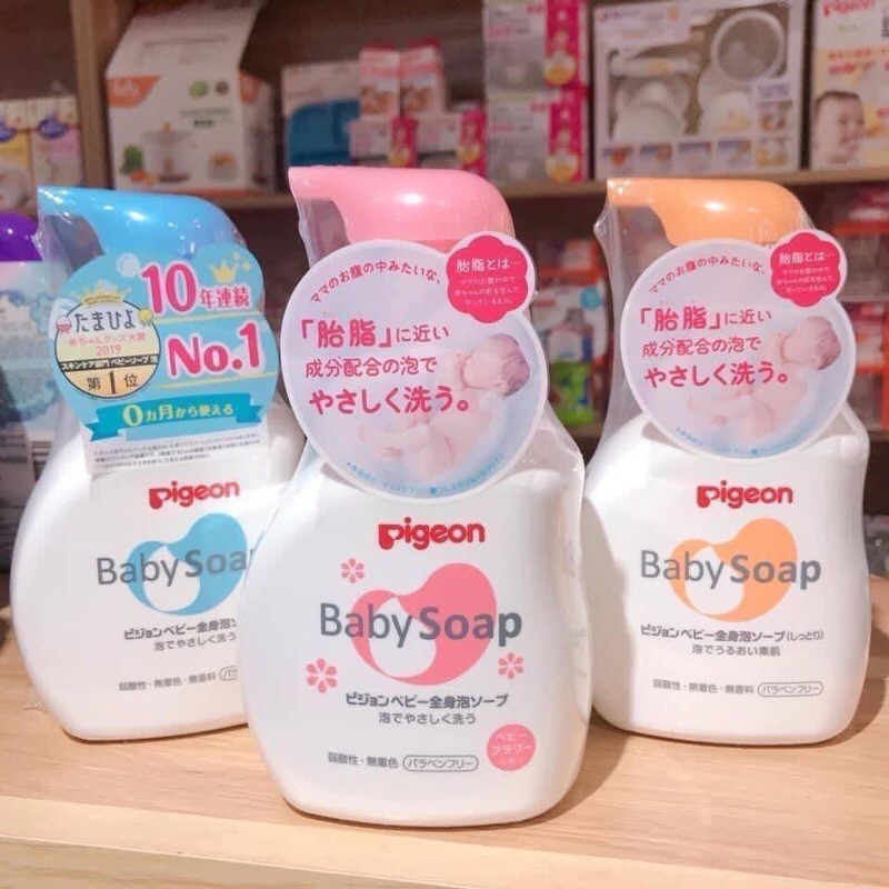 Sữa tắm Pigeon Baby Soap - Nhật Bản