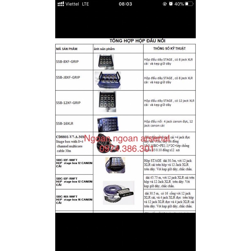 hộp đấu nối cáp link rời ko dây 8-12-16-28 đường hàng nhập khẩu