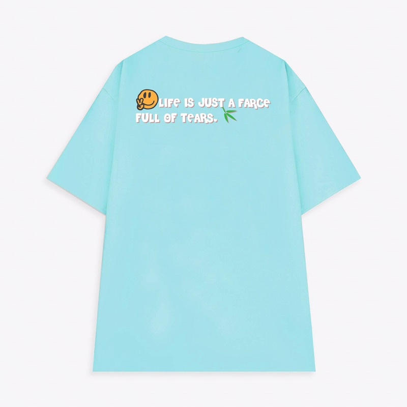 Áo thun Sweetie Panda Tee - Sky Blue - Unisex