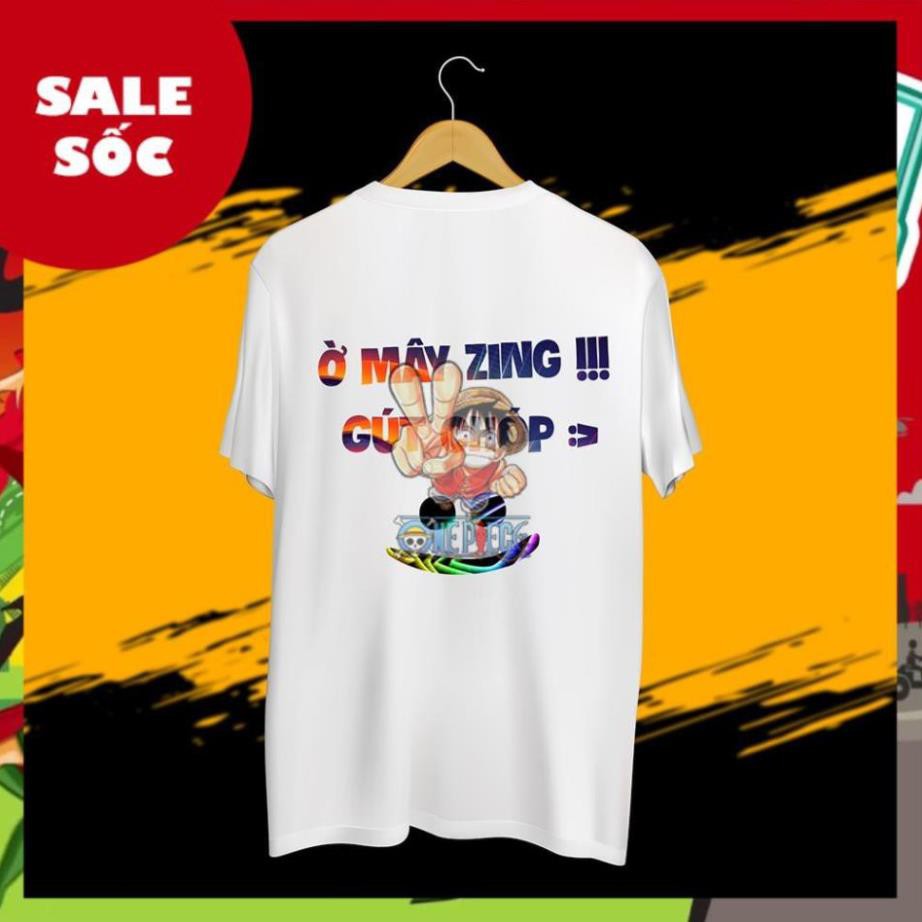 (SALE SỐC) Áo thun nam nữ Unisex ngắn tay cổ tròn in chữ Ờ MÂY ZING GÚT CHÓP - Local Brand Sugant Việt Nam