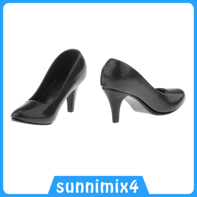 [H₂Sports&Fitness]1/6 Womans Fashion High Heel Shoes Pump for 12inch OB OD Figures White