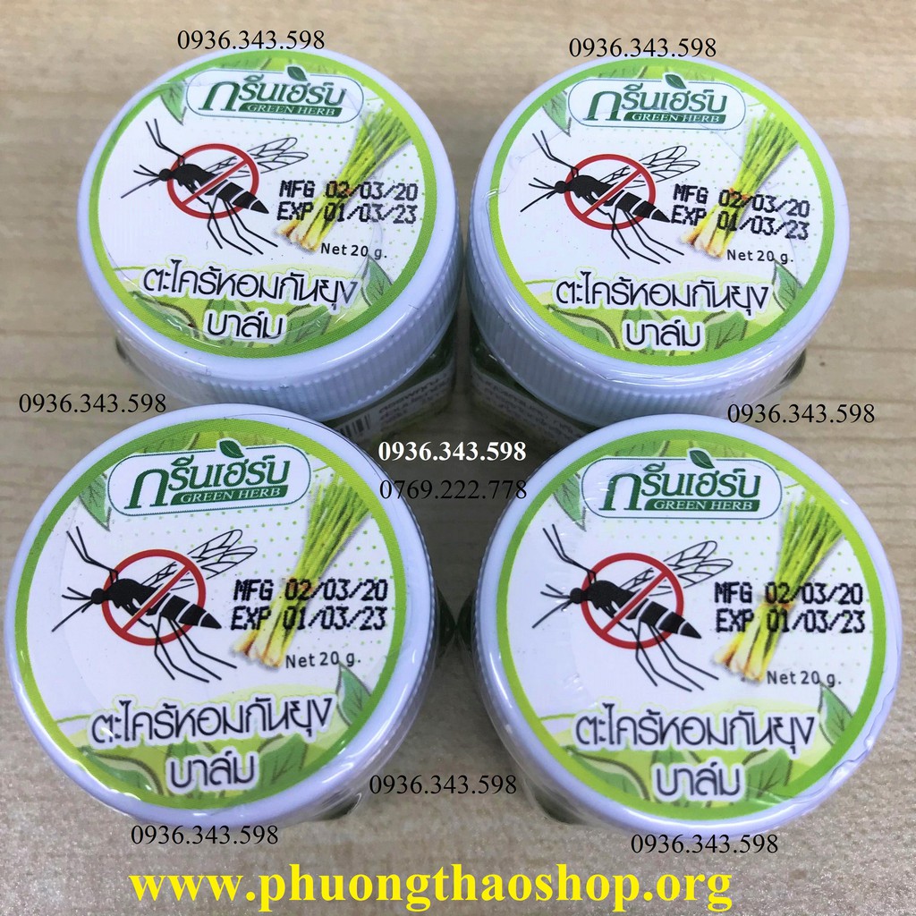 DẦU CÙ LÀ TRỊ MUỖI ĐỐT THÁI LAN 20 gr