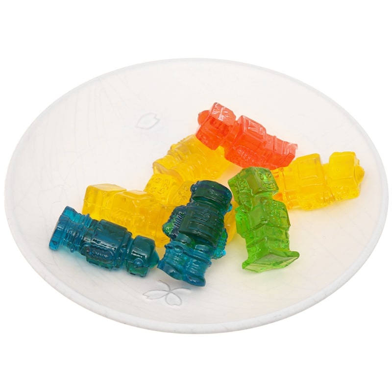 Kẹo dẻo vị trái cây hình 4D AMOS