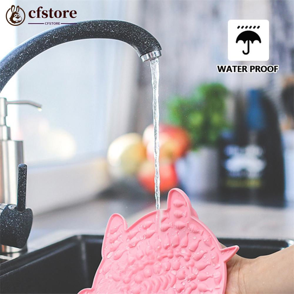 Thảm Silicone Hỗ Trợ Cho Thú Cưng Ăn Chậm Tiện Dụng