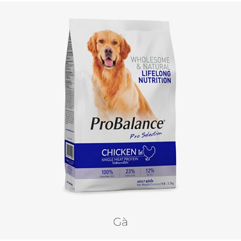 Thức ăn hạt cho chó lớn, chó nhỏ mọi lứa tuổi ProBalance bao lớn 15kg