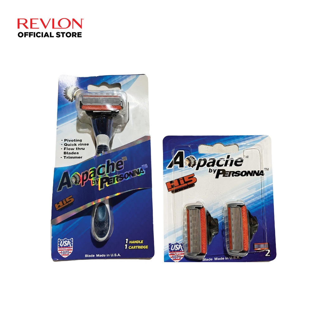Lưỡi dao cạo râu - Revlon Apache By Personna Hi5 (Razor)