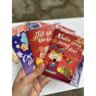 COMBO 60 LÌ XÌ TẾT ĐOÀN VIÊN ( 60 chiếc được đóng trong 10 bộ có túi nilon từng bộ )