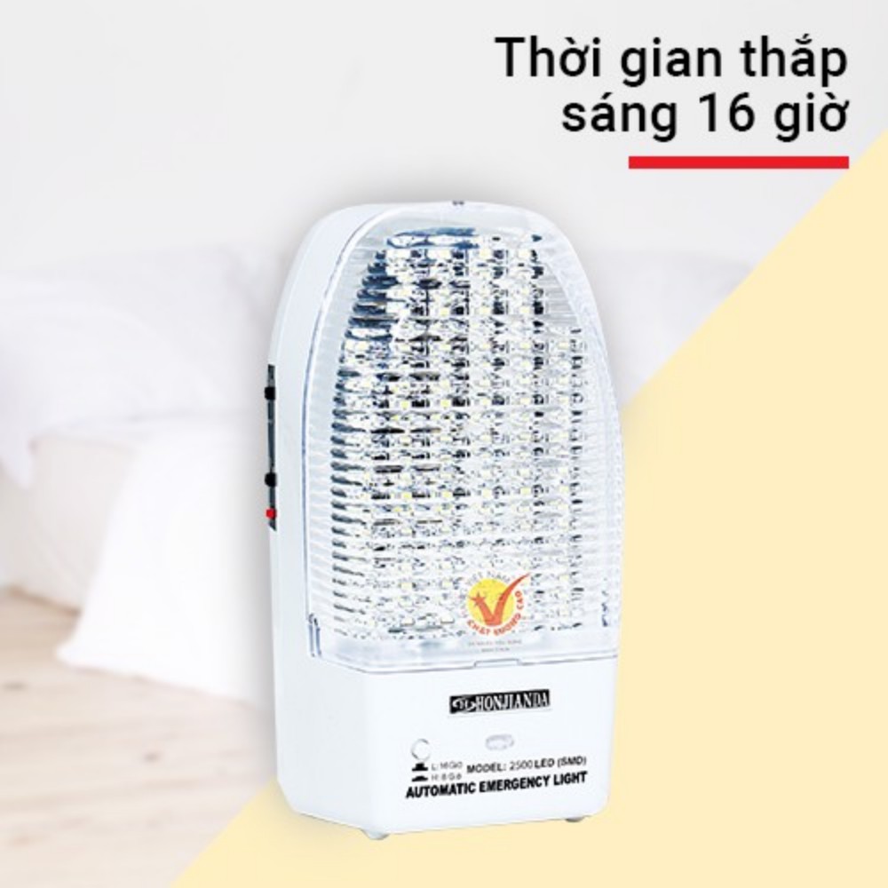 ✨FREESHIP✨ Đèn Sạc Chiếu Sáng Khẩn Cấp Honjianda HJD-2500 Led