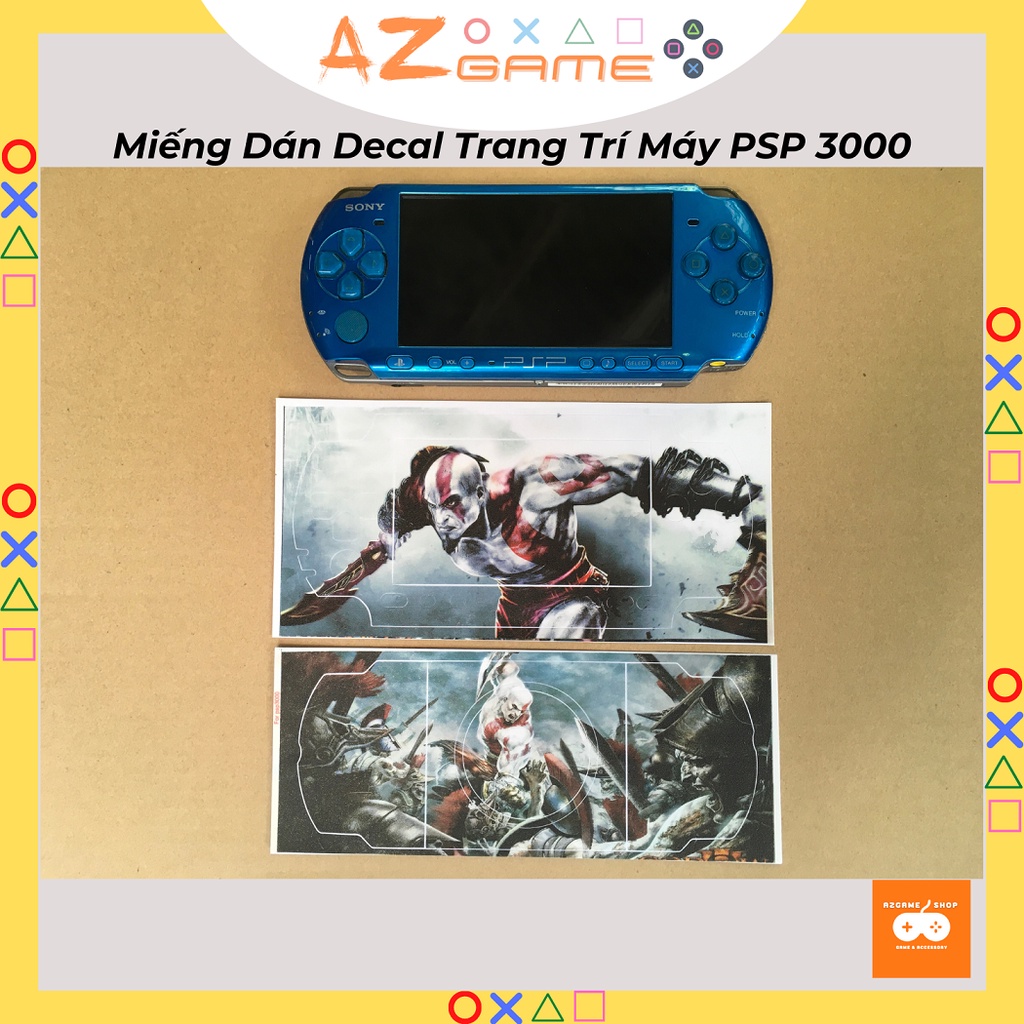 Skin Dán Trang Trí Máy PSP 3000 Cao Cấp