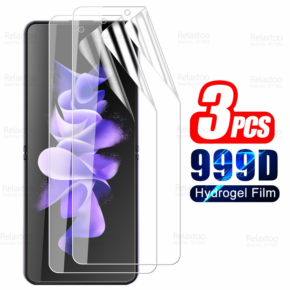 Set 3 miếng dán bảo vệ màn hình điện thoại Samsung Galaxy Z Flip 3 5G ZFlip3 Flip3