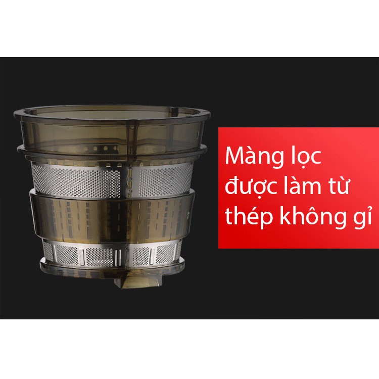 Má́y Ép Chậm Hongxin RH312- Máy Ép Nước Hoa Quả Trai Cây -Lô mới 2021-Bảo Hành 12 Tháng